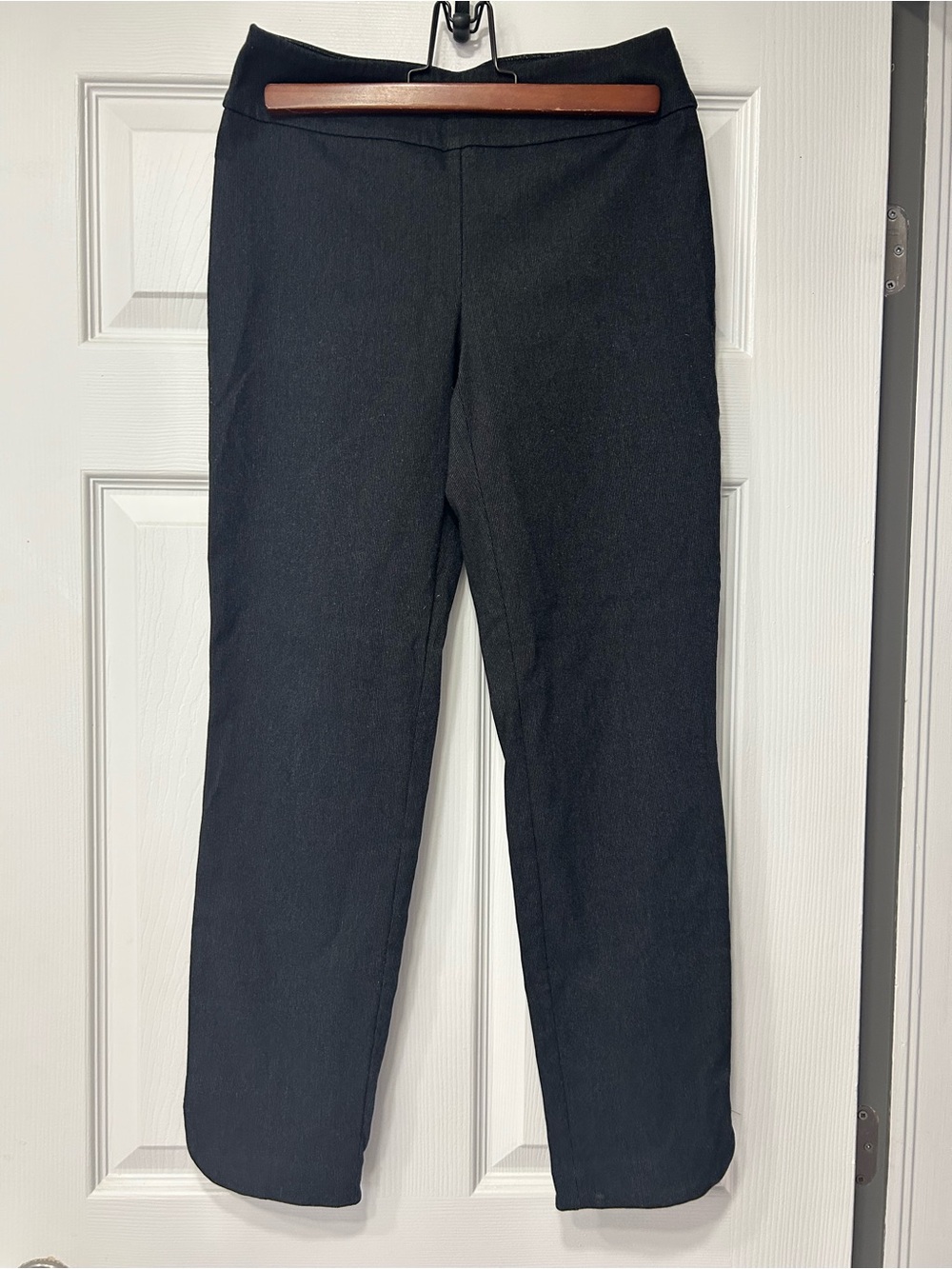 Black Cropped Women's Pants - Classic Ankle-Length